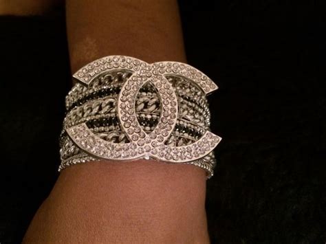 chanel bracelet costume jewelry|Chanel inspired bracelets.